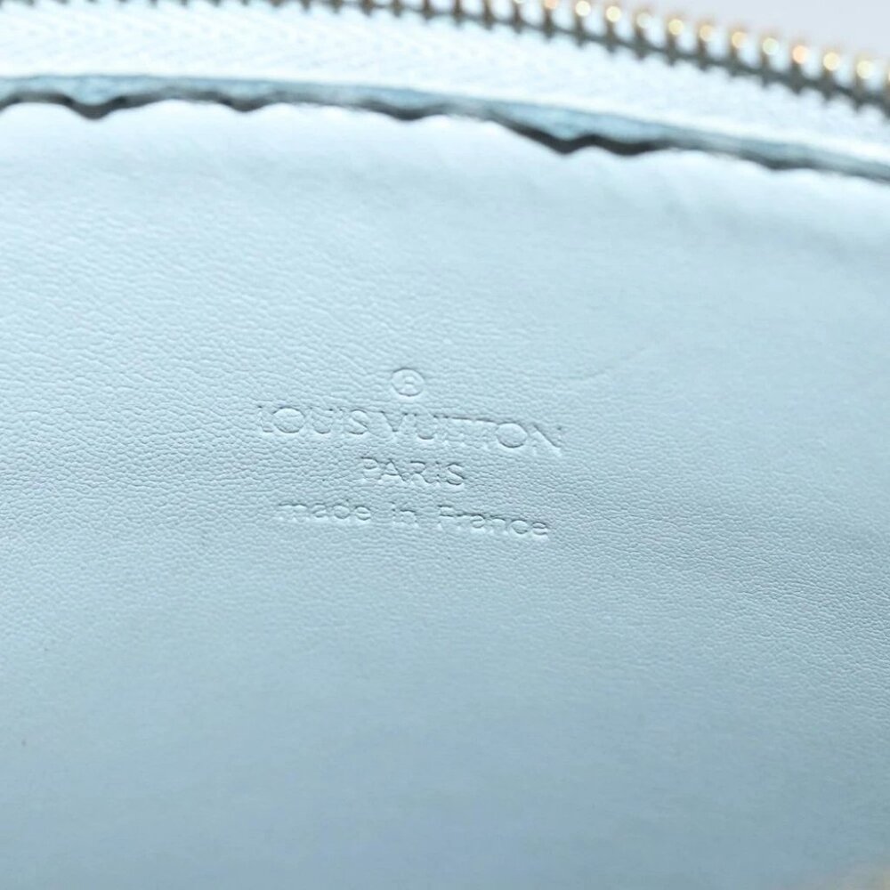 LOUIS VUITTON Monogram Vernis Motto Accessory Pouch Gris M91030 LV Auth bs19141 - Picture 16 of 16